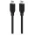 Dátový a nabíjací kábel Genius ACC-C2CC-3A 1,5 m čierny