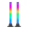 Tracer TRAOSW47008 Ambience Smart Desk 5 W/10 világítási mód/USB/Bluetooth 5.0/RGB világítás/fekete/gamer/asztali lámpa