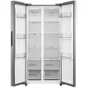 Midea MDRS619FIE46 inox, Side-by-Side, Hűtő:271L, Fagyasztó:189L, No frost hűtőszekrény