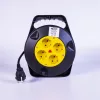 TOO CRB-4100 4 zásuvky 10 metrov čierny káblový bubon 3x1,5 mm2