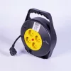 TOO CRB-4100 4 zásuvky 10 metrov čierny káblový bubon 3x1,5 mm2
