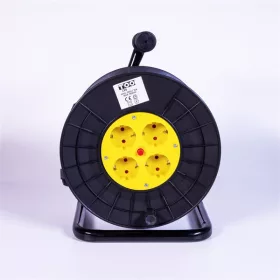   TOO CRB-4400 4 zásuvky 40 metrov 3x1,5 mm2 čierny káblový bubon