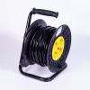 TOO CRB-4400 4 zásuvky 40 metrov 3x1,5 mm2 čierny káblový bubon