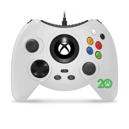 Hyperkin M02668-ANWH Duke Xbox Series|One/Windows 11|10 20.Évf. Xbox liszenszelt vezetékes fehér kontroller