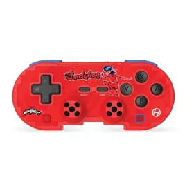   Hyperkin M01328-MTLB Pixel Art Miraculous Nintendo Switch/PC/Mac/Android vezeték nélküli "Katicabogár" kontroller