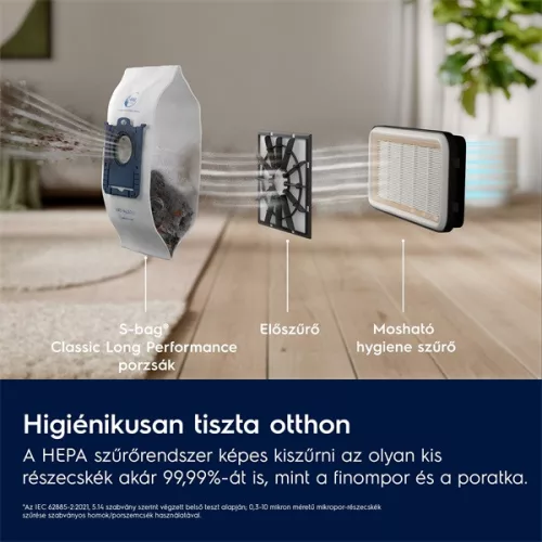 Vreckový vysávač Electrolux EB51C1WP Clean 500