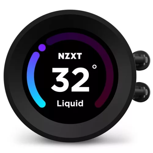 Chladič procesora NZXT Kraken Elite 280 280mm 2x140mm AIO čierny vodný chladič