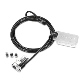   Kensington K62316WW Universal 3 az 1-ben visszaállítható kombinációs laptopzár