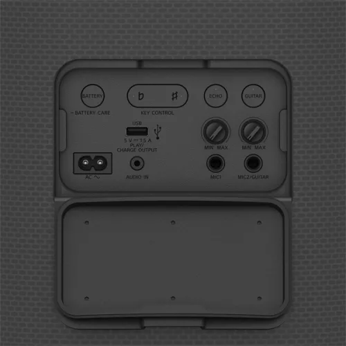 Sony SRSXV500B.CEL HighPower hordozható fekete vezeték nélküli hangszóró