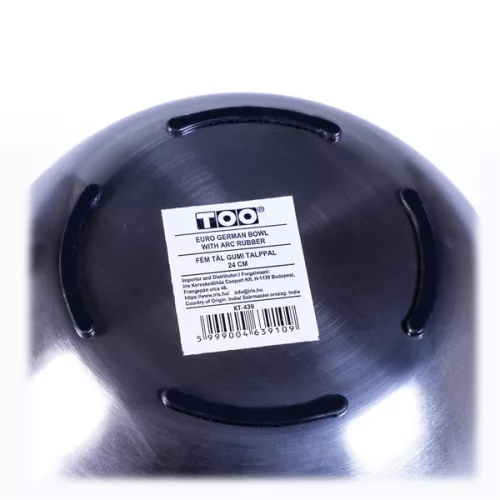 TOO KT-439 Bol metalic cu bază de cauciuc 24 cm