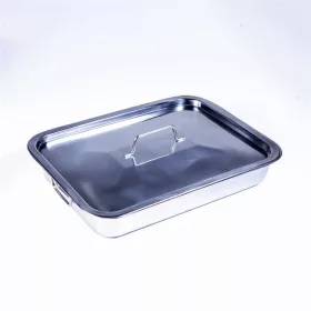   TOO KT-448 Vas de copt cu grătar și capac din oțel inoxidabil