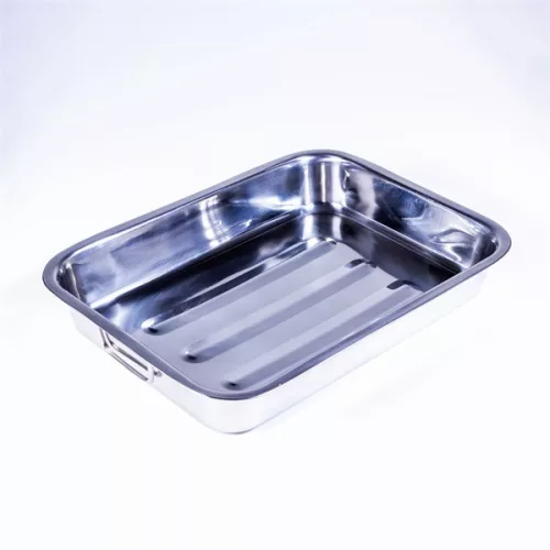TOO KT-448 Vas de copt cu grătar și capac din oțel inoxidabil