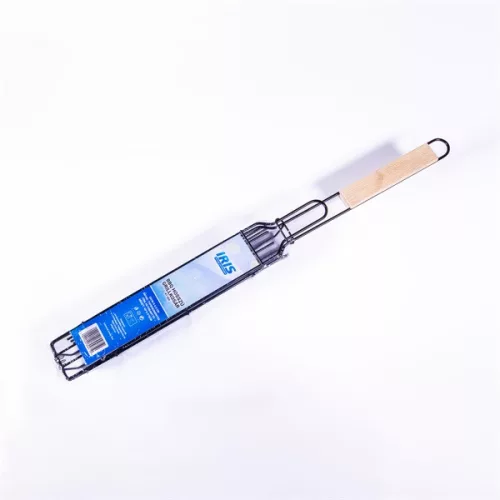 IRIS KT-204 BBQ dlhý grilovací košík 25 cm x 4,5 cm