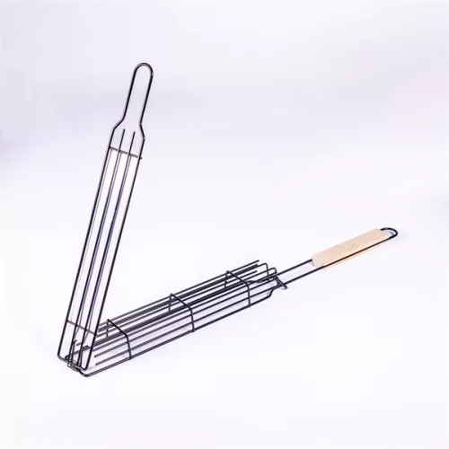 IRIS KT-204 BBQ dlhý grilovací košík 25 cm x 4,5 cm