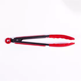   Clește alimentar IRIS KT-206 de 27,5 cm cu mâner din silicon
