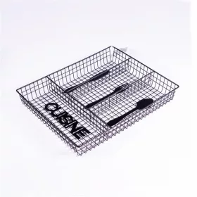   Suport pentru tacâmuri cu grilă metalică IRIS KT-210 CUISINE 32cmx26cmx4.5cm