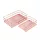 IRIS KT-212 Set de 2 coșuri de depozitare cu grilă metalică (17,5cmx12cmx6cm, 24cmx16cmx6cm)