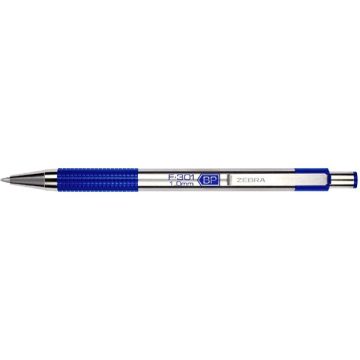 Zebra F-301 1,0mm kék golyóstoll