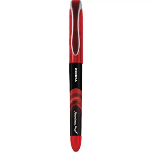Zebra Fuente 0,6mm piros eldobható töltőtoll