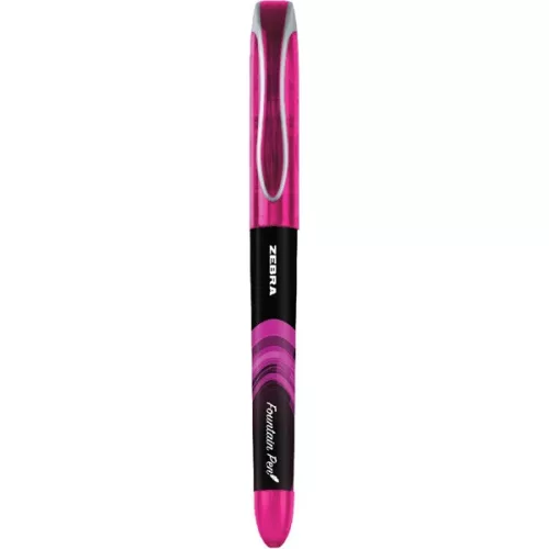 Zebra Fuente 0,6mm pink eldobható töltőtoll