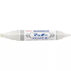 Zebra Mckie Bold fehér kétvégű lakkmarker