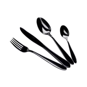   Set de tacâmuri Berlinger Haus BH/3077 negru lucios, 24 de piese