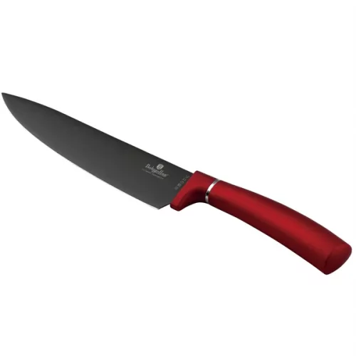 Set de cuțite Berlinger Haus BH/2886 bordo, 6 piese, lemn de salcâm cu agățător magnetic
