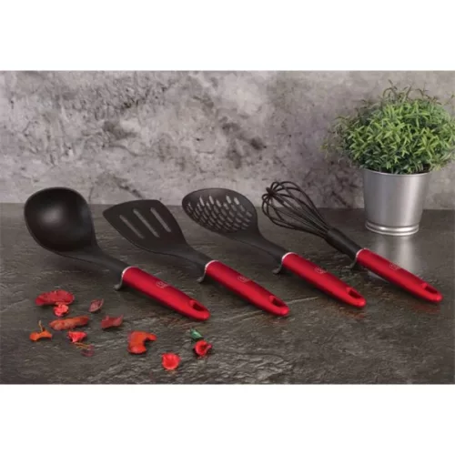 Set de tacâmuri de bucătărie Berlinger Haus BH/6235N, culoare vișinie, format din 4 piese