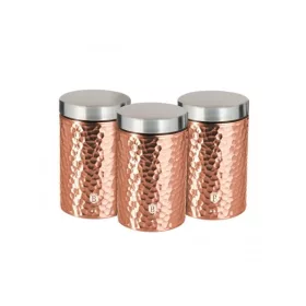   Set de depozitare Berlinger Haus BH/6727 auriu roz, format din 3 piese