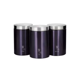   Set de depozitare Berlinger Haus BH/6827 violet, format din 3 piese