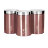 Set de depozitare Berlinger Haus BH/6270 roz, format din 3 piese