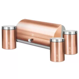   Berlinger Haus BH/6730 Metallic Line Rosegold kenyértartó 3 részes tároló szettel