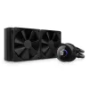 Chladič procesora NZXT Kraken 240 240mm 2x120mm AIO LCD čierny, vodou chladený