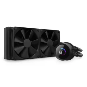   Chladič procesora NZXT Kraken 240 240mm 2x120mm AIO LCD čierny, vodou chladený