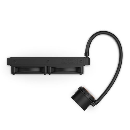 NZXT Kraken 240 240mm 2x120mm AIO LCD fekete vízhűtéses processzor hűtő