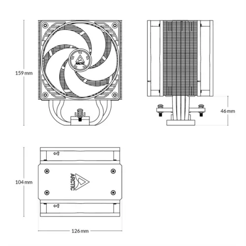 Chladič procesora Arctic Freezer 36 CO