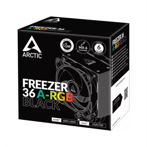 Chladič procesora Arctic Freezer 36 A-RGB čierny
