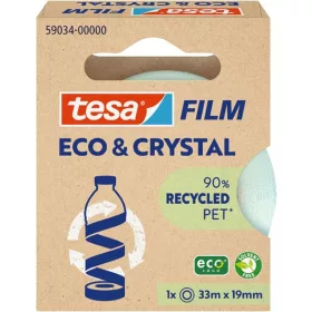 Tesa 59034 Eco&Crystal 33 m x 19 mm Klebeband
