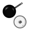 Berlinger Haus BH/8124 Colecția Antracit Tigaie wok 28 cm cu capac