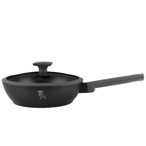 Berlinger Haus BH/8122 Antracit Collection 24 cm fedővel mély serpenyő