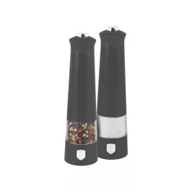   Râșniță electrică de sare și piper Berlinger Haus BH/9556 antracit mat, cu 2 părți