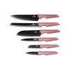 Set de cuțite Berlinger Haus BH/2595 roz, 6 piese
