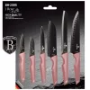 Set de cuțite Berlinger Haus BH/2595 roz, 6 piese