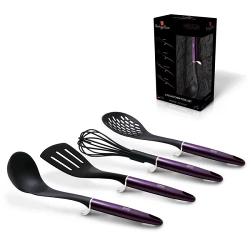 Set de tacâmuri de bucătărie Berlinger Haus BH/6321 violet, format din 4 piese