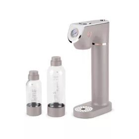   Berlinger Haus BH/8558 matný taupe automat na sódu s 2 fľašami, barometer