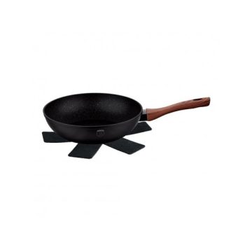   Berlinger Haus BH/1719 Ebony Rosewood Collection 28 cm wok serpenyő