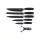 Set de cuțite Blaumann BL-5121 negru, 6 piese