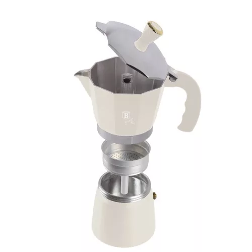 Cafetiera s filtrom Berlinger Haus BH/8573 krémová podložka, pre 9 osôb