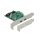 Delock 90493 PCI Express x1 kártya - 2 x külső SuperSpeed USB (USB 3.2 Gen 1) USB Type-C hüvely