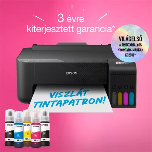 Farebná tlačiareň Epson EcoTank L1230 s USB, atramentová náplň 8100/6500 strán v balení